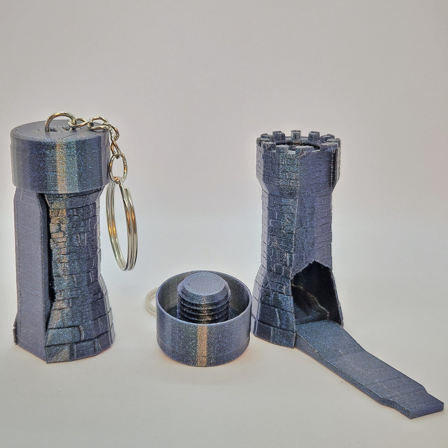 Mini Dice Tower (Keychain Version)