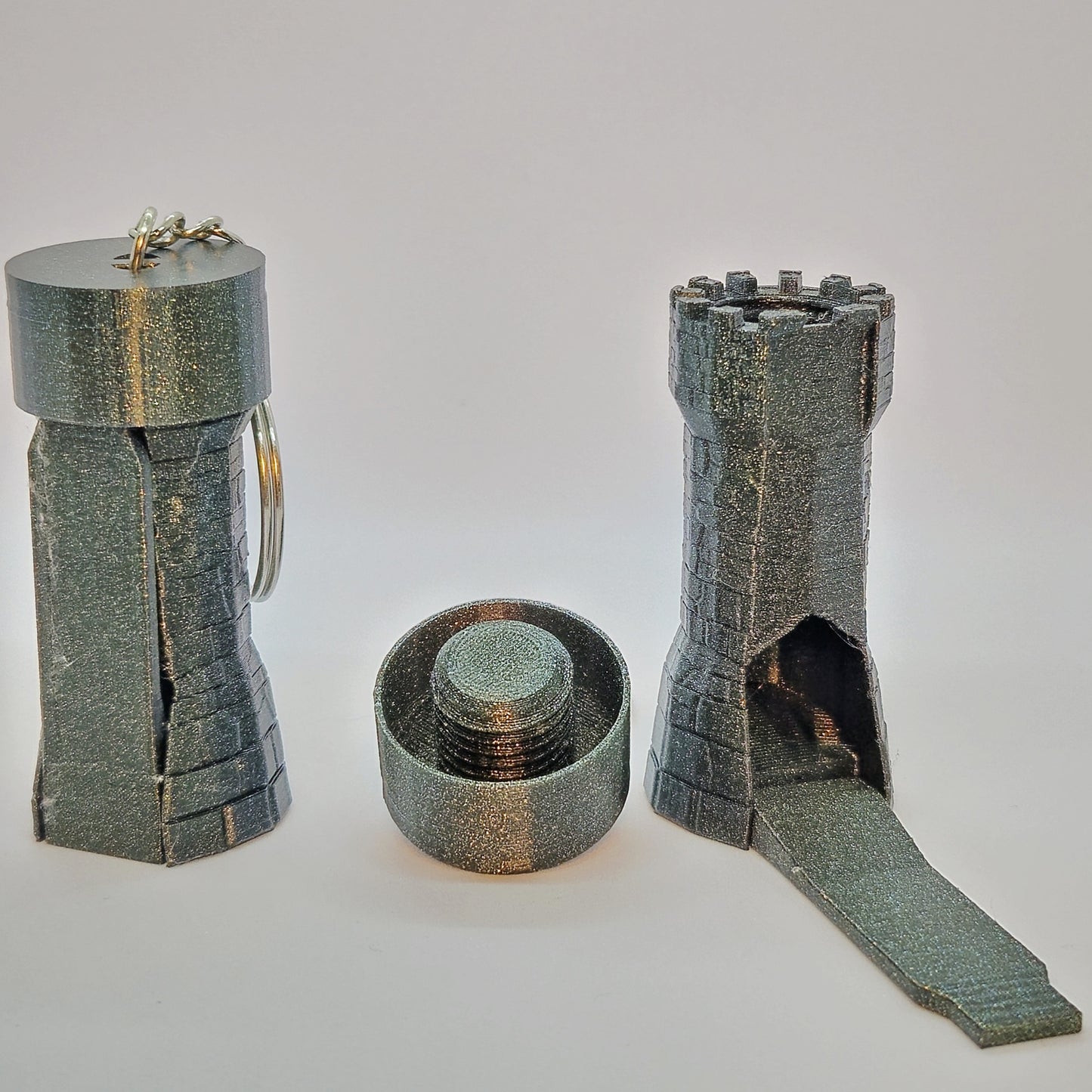 Mini Dice Tower (Keychain Version)