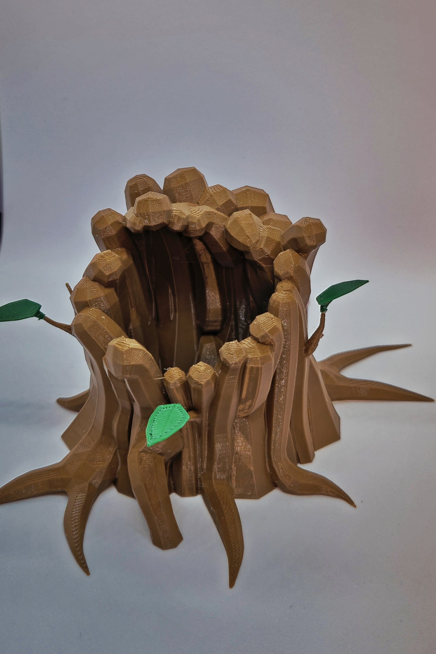 Tree Trunk Controller Stand