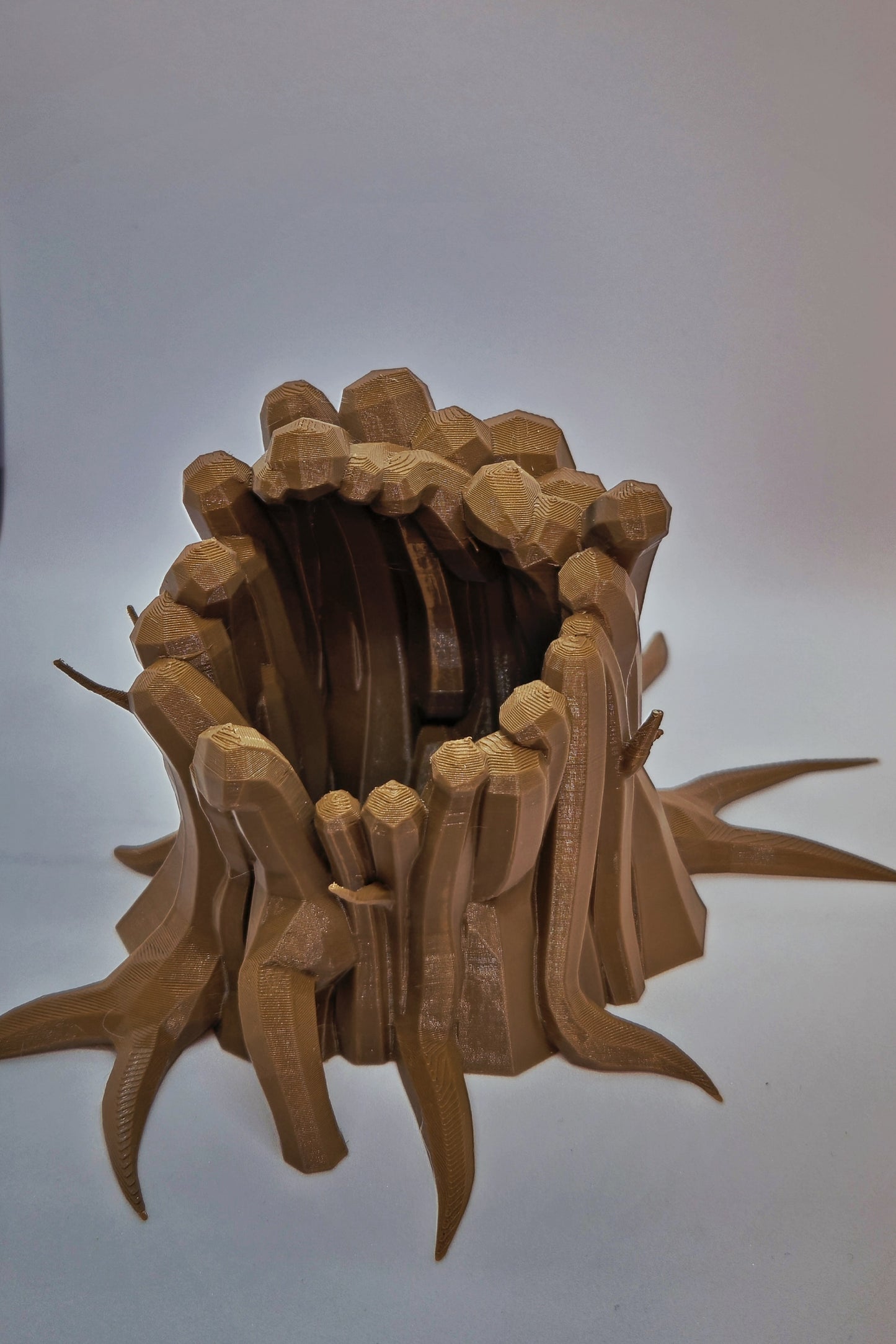 Tree Trunk Controller Stand